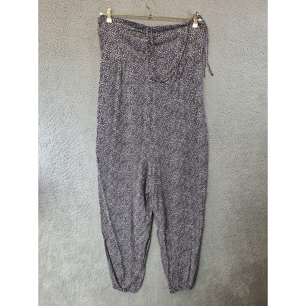 French Connection Pants Womens XL ( Fits 39x26.5) Purple Patterned High Waisted